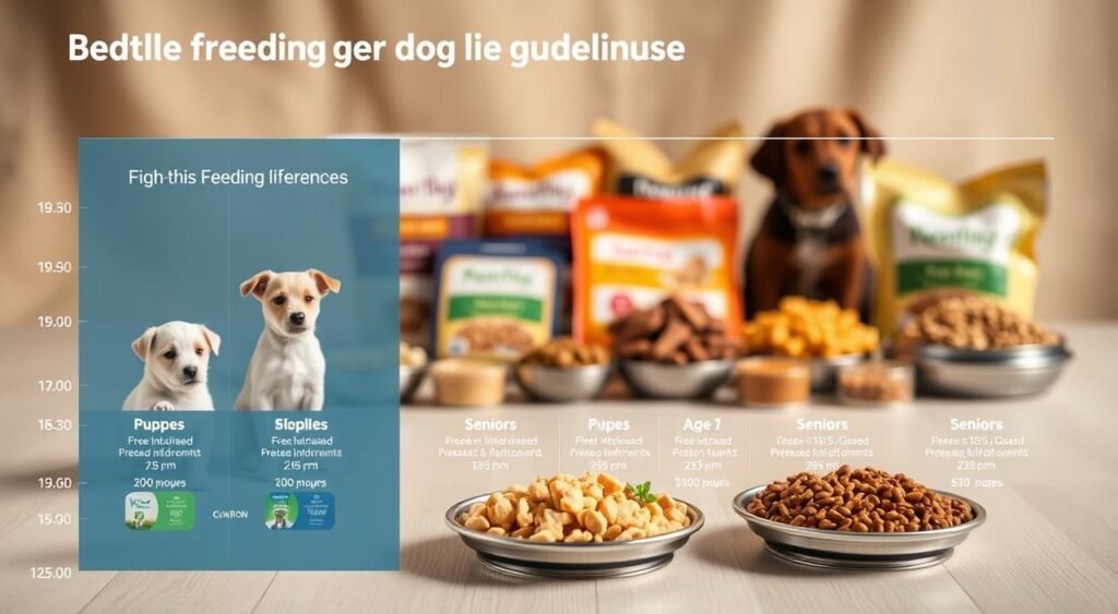dog life stage feeding guidelines