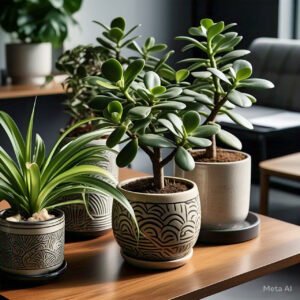 home office indoor plants