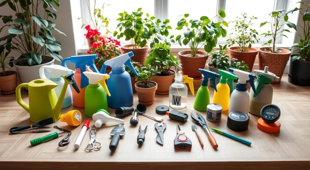 indoor plants watering tools