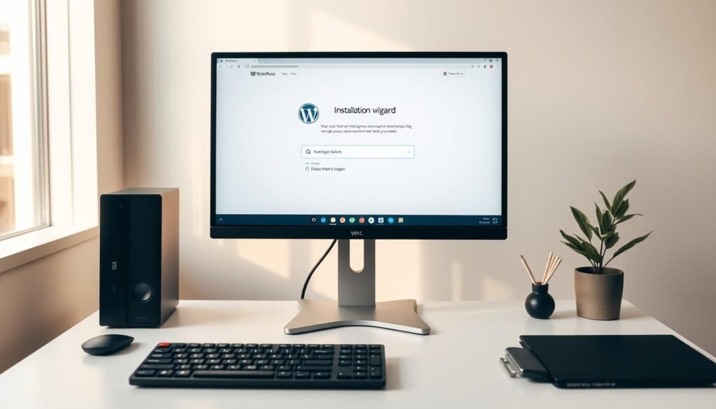 wordpress installation